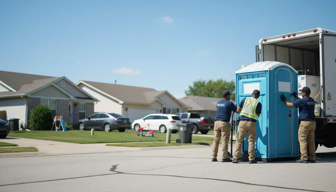 Standard Porta Potty Rentals in Struthers, OH near me